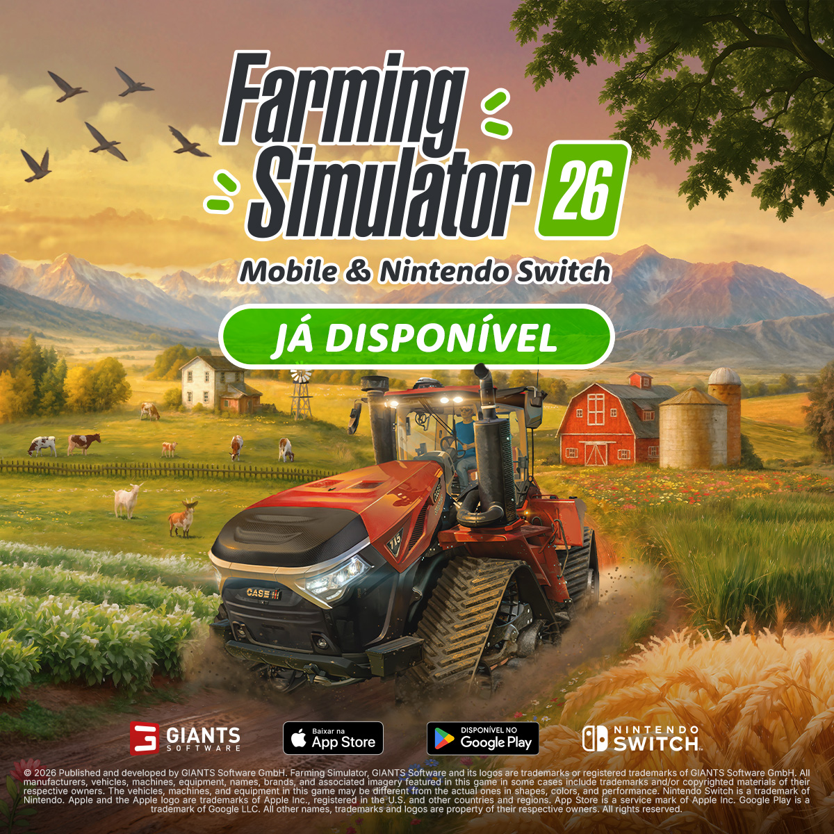 Farming Simulator 26 Mobile 广告素材