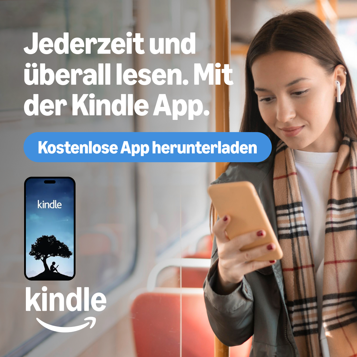 Amazon Kindle: Reading App advertising creative
