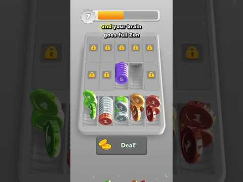 Pocket Sort: Coin Merge Puzzle advertising creative