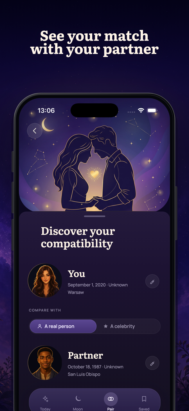 Lunaria: Moon & Affirmations 广告创意 1