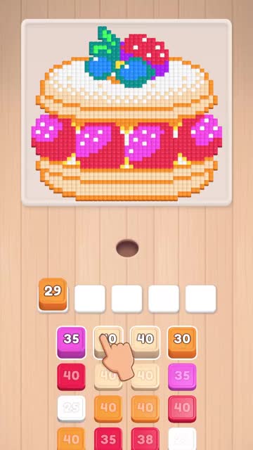 Food Hunt: Pixel Puzzle 广告素材