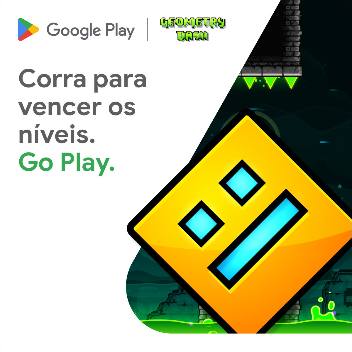 Geometry Dash advertising creative