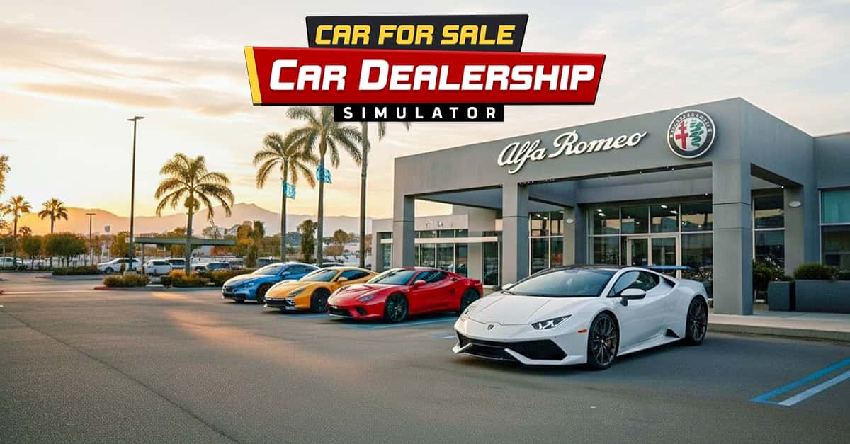Car Dealership Business Game ad creative