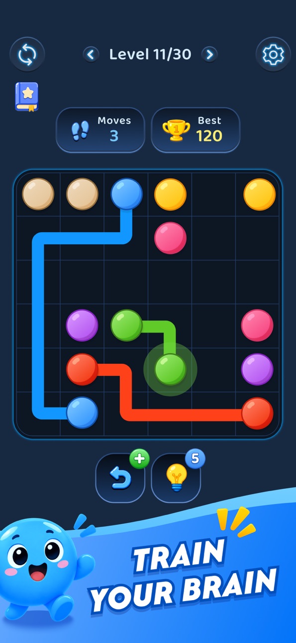 Connect The Dots: Puzzle Game ad creative 1