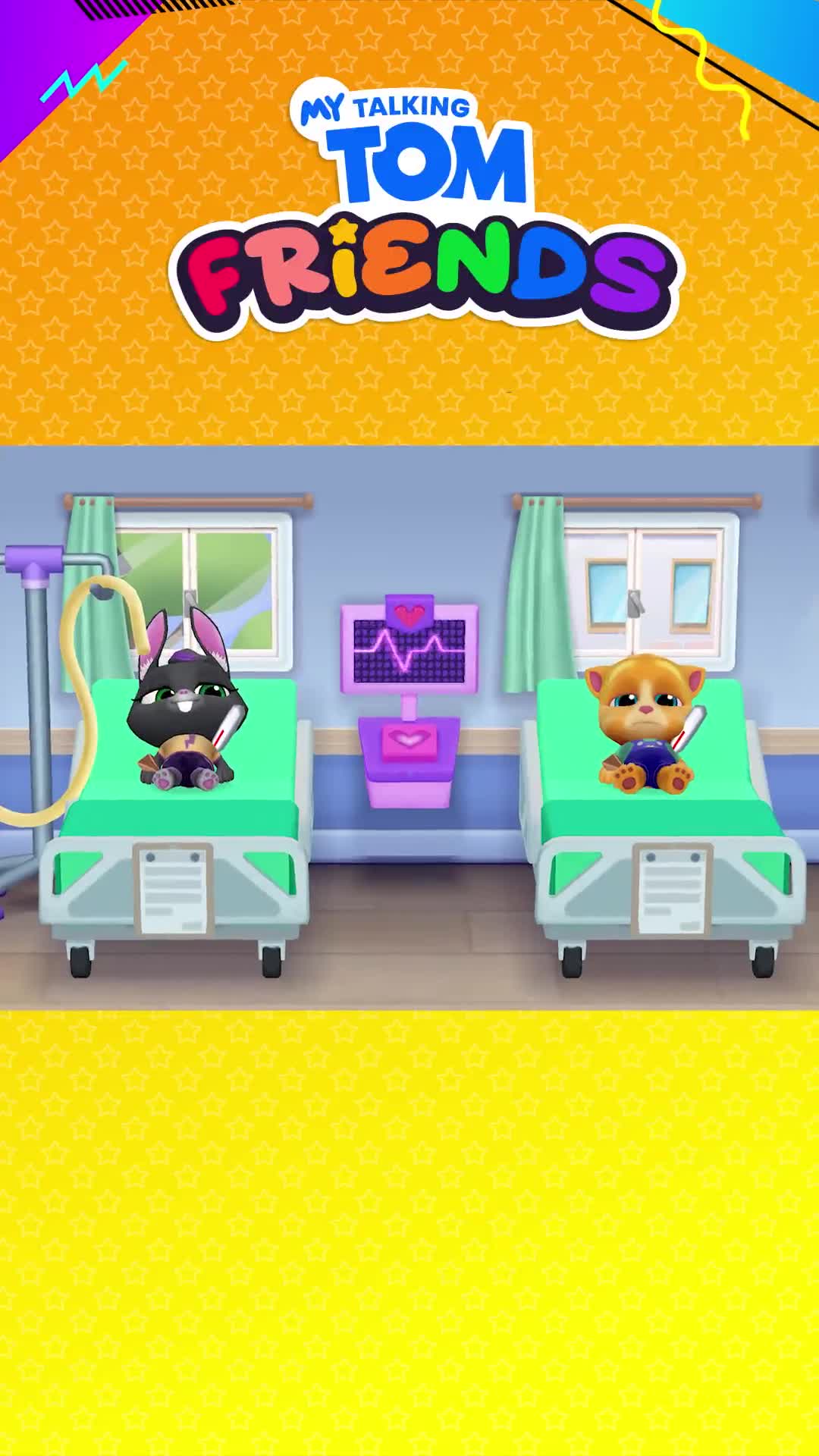My Talking Tom Friends ad creative