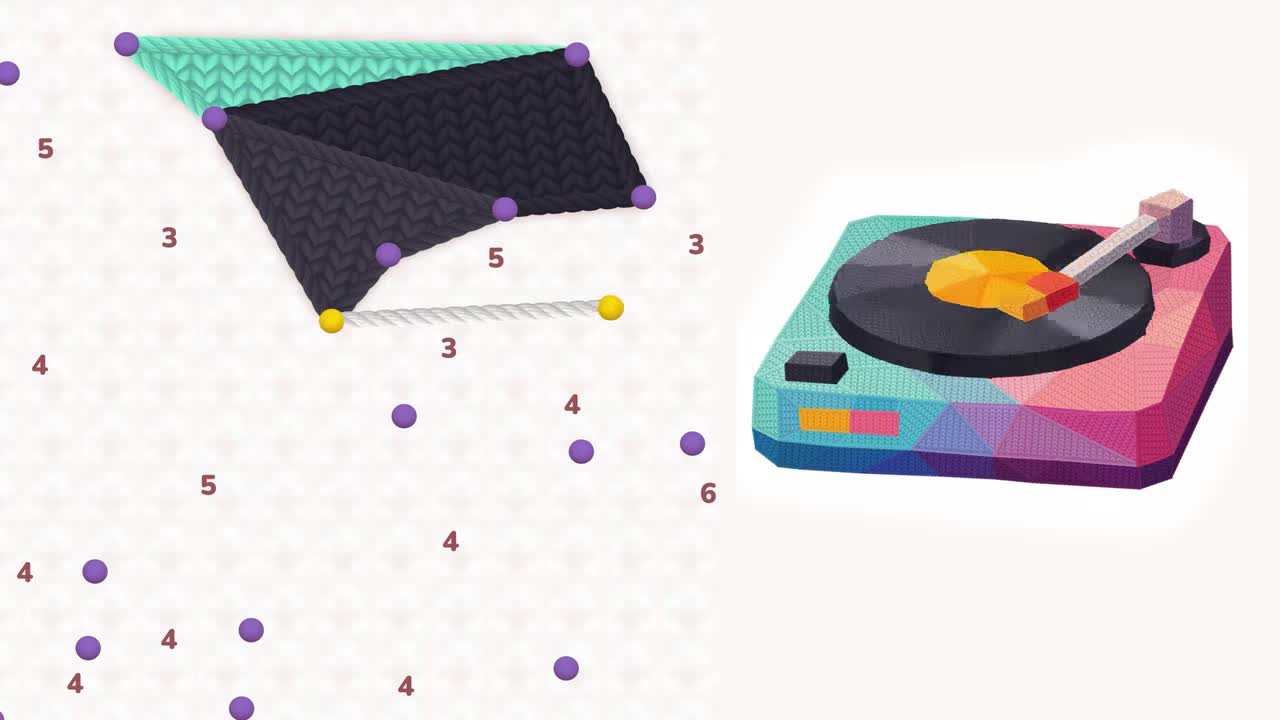 Cozy Ropes: Relaxing Knitting 广告创意