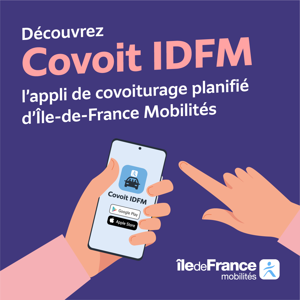 Île-de-France Mobilités advertising creative
