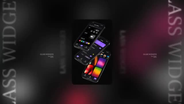 Glass Widgets advertising creative