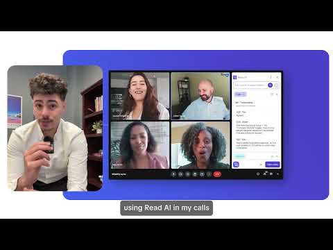 Read AI: Transcripts and Notes ad creative