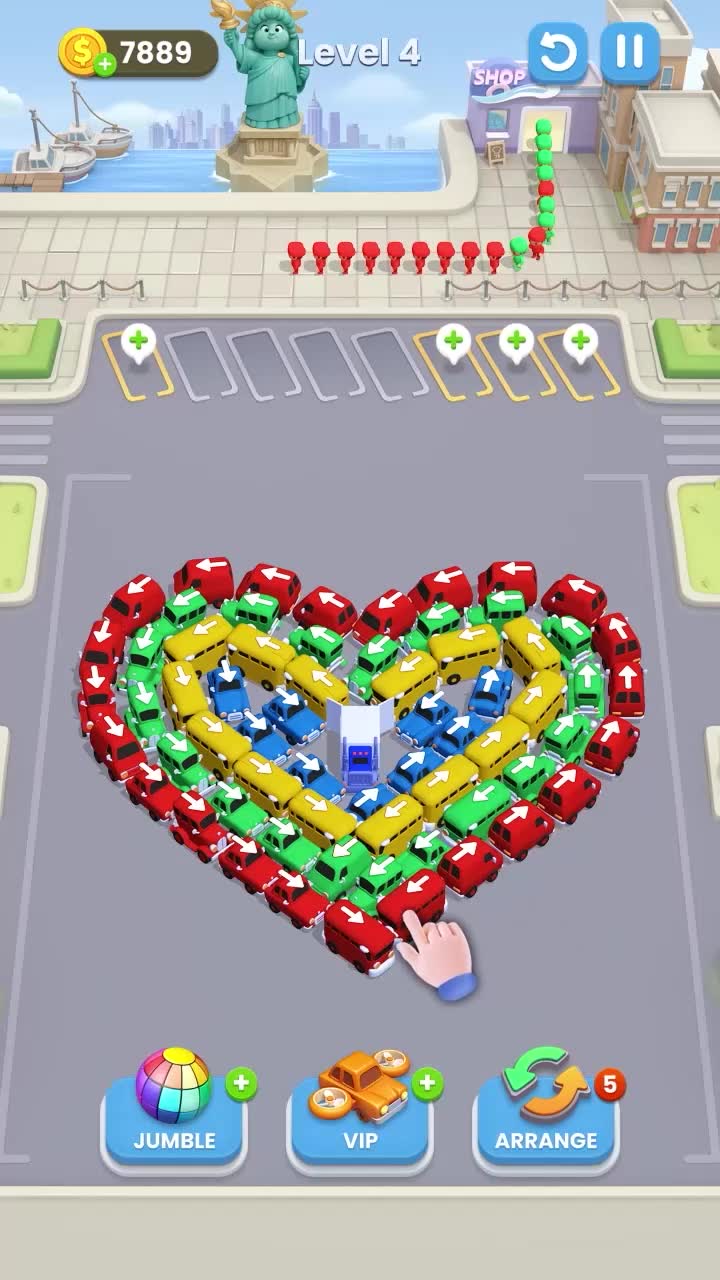 Bus Fever-Car Jam Escape 广告素材