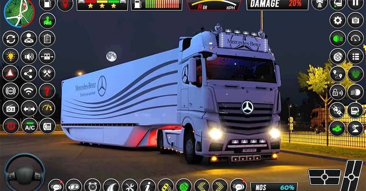 US Real Truck Simulator 3D ad creative