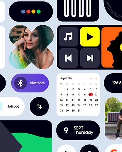 OneUI Widgets 广告素材