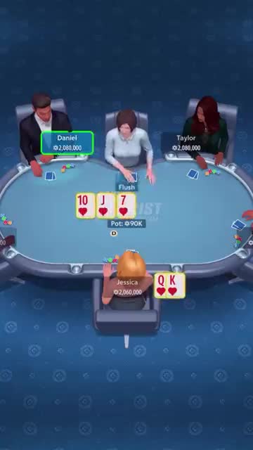 Texas Hold'em Poker: Pokerist 广告素材
