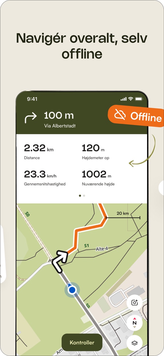 komoot - hike, bike & run 广告素材 1
