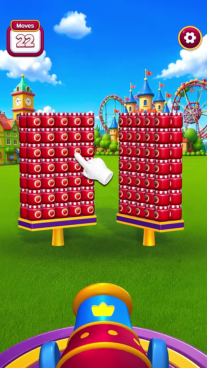 Royal Smash! - Physics Puzzle advertising creative