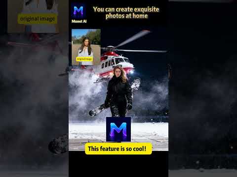 Monet AI: AI Photo Generator advertising creative