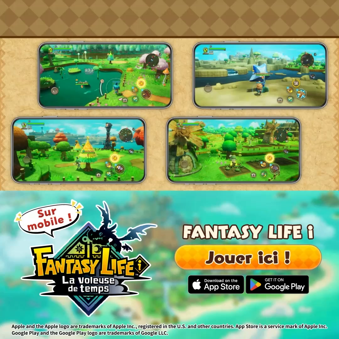 Fantasy Life i 广告素材