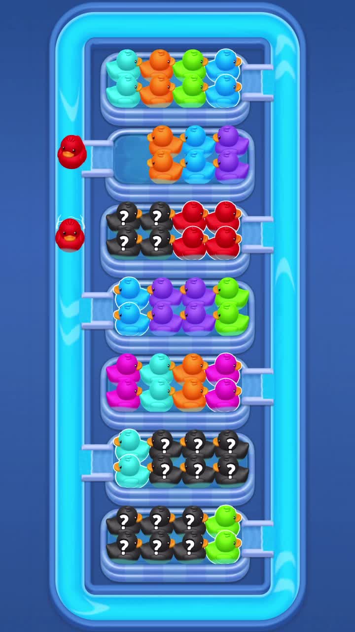 Quack Sort: Loop Puzzle ad creative