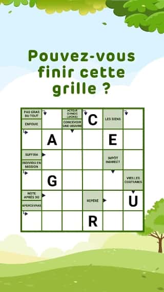 Crossword Daily - Word Puzzle 广告创意