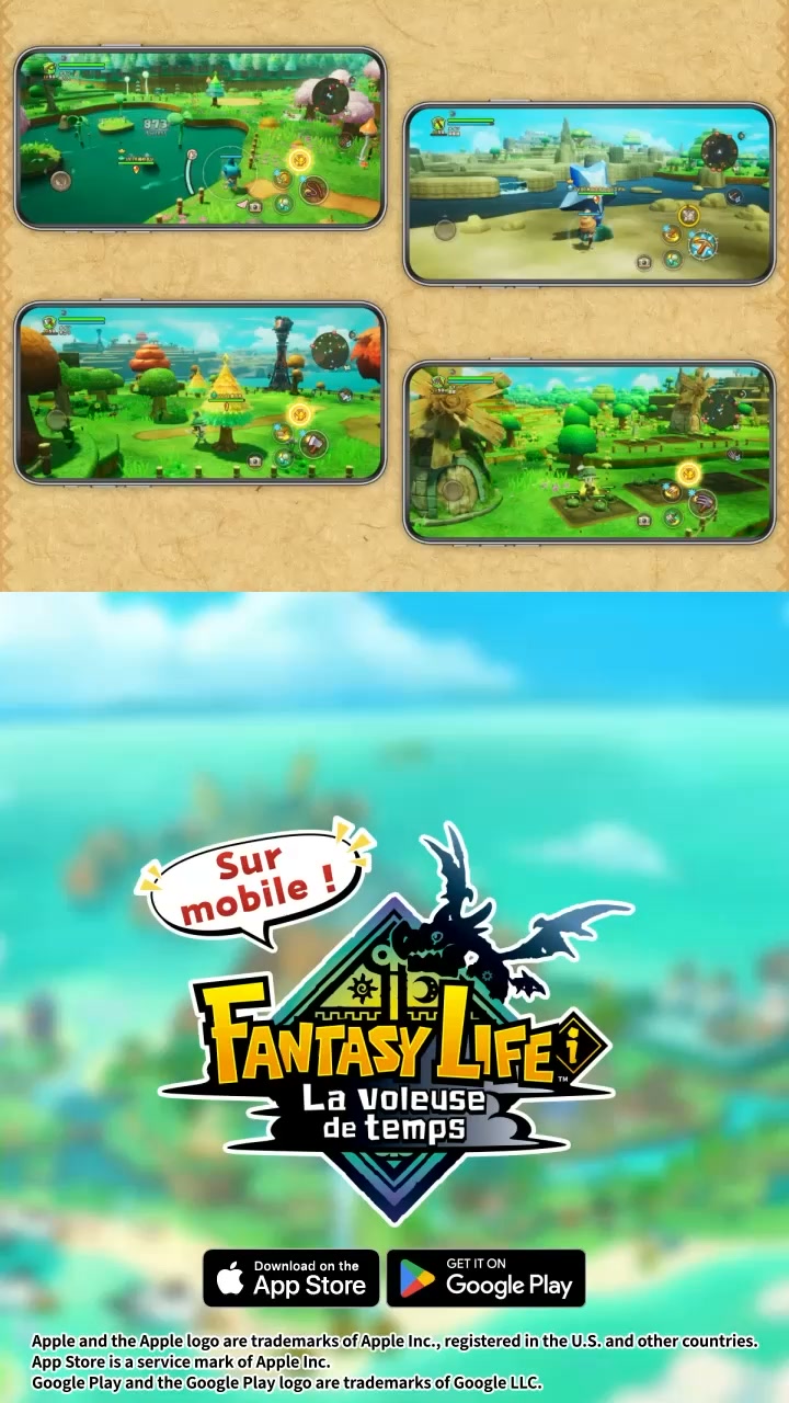 Fantasy Life i 广告素材