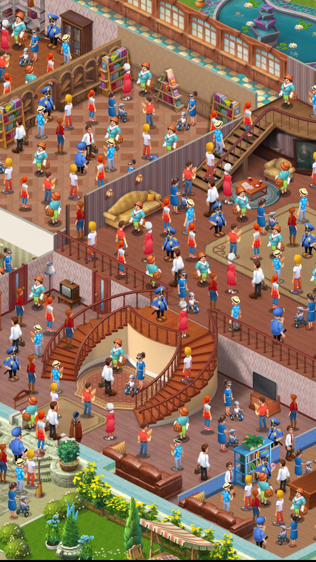 Homescapes: Match 3 Games advertising creative