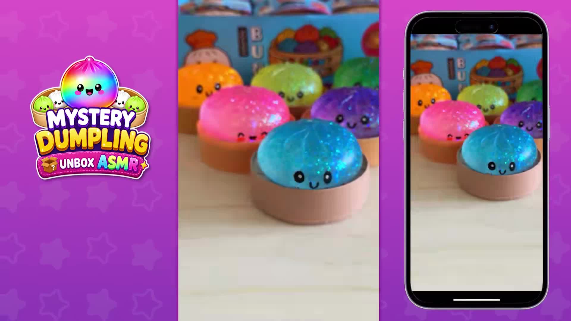 Mystery Dumpling: Unbox ASMR ad creative