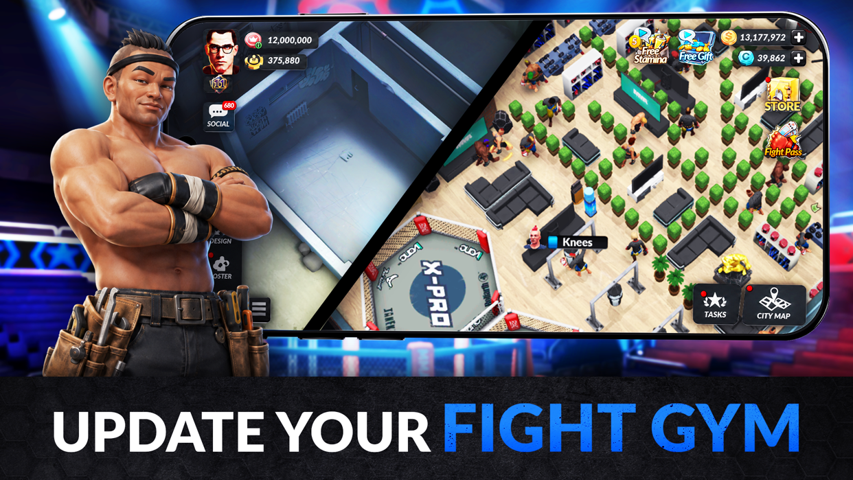 MMA Manager 2: Boxing Training ad creative 1