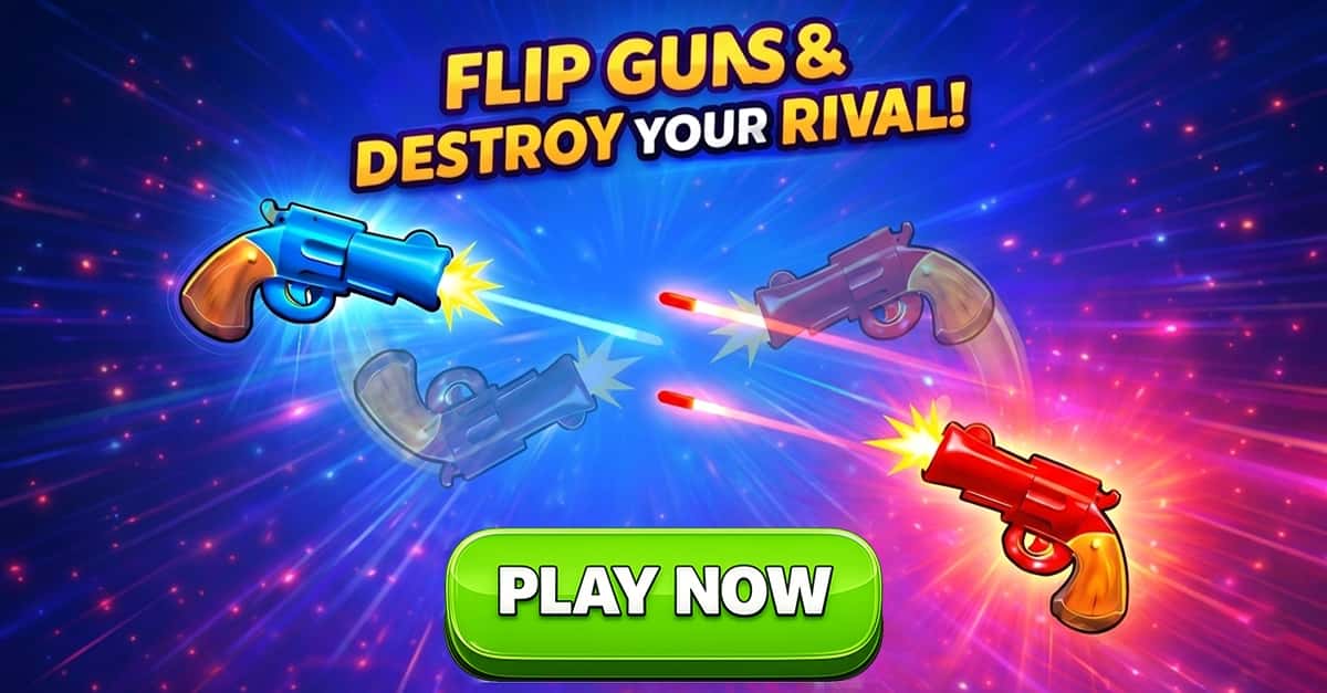 Gun Flip Battle ad creative