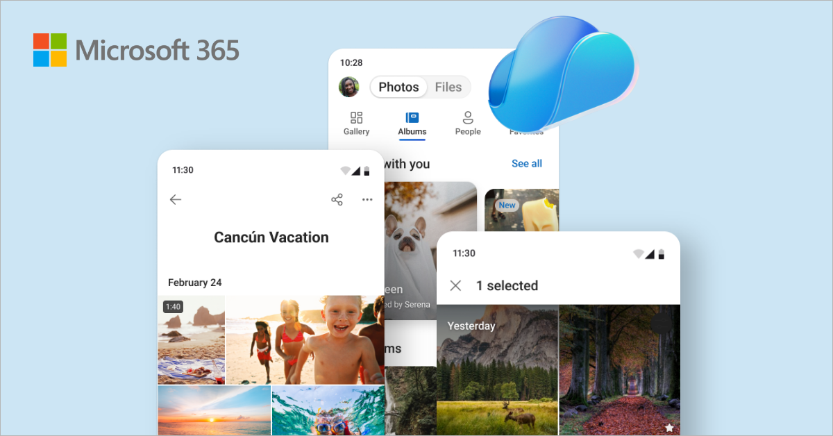 Microsoft OneDrive 广告素材