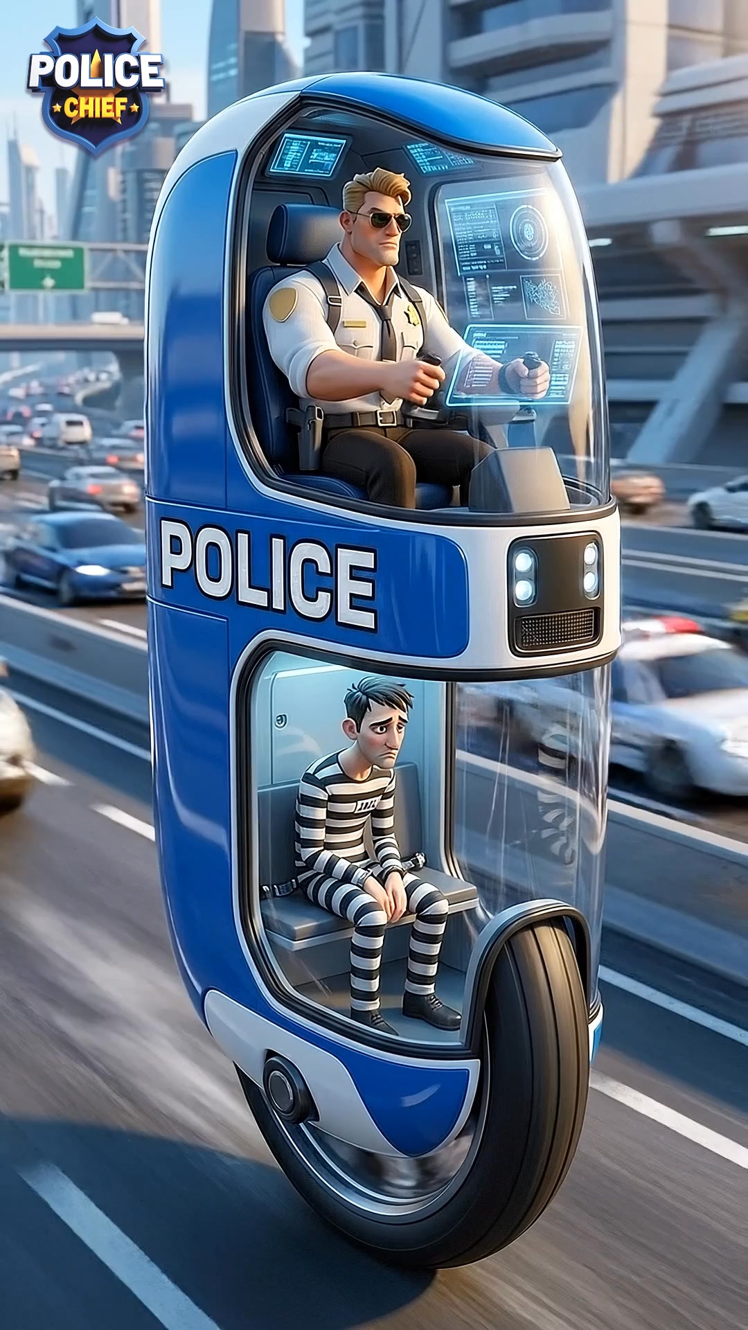 Police Chief advertising creative