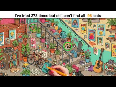 Find The Cat 2 - Spot It! 广告素材