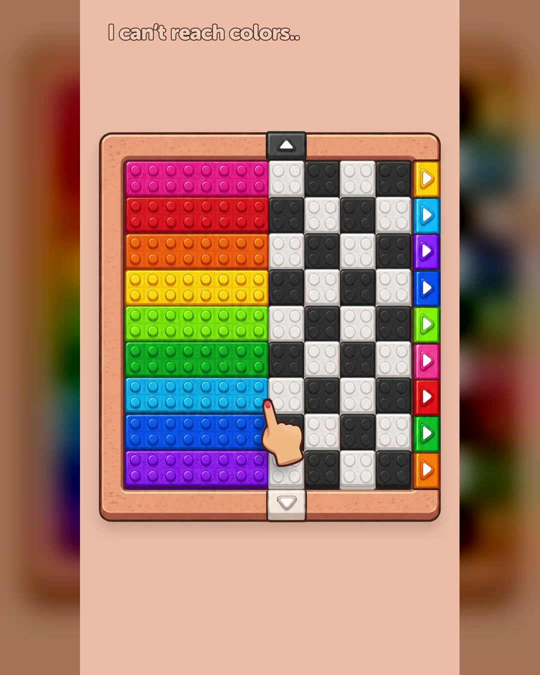 Block Out! - Color Sort Puzzle advertising creative