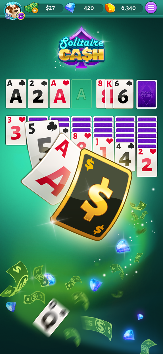 Solitaire Cash 广告素材 2