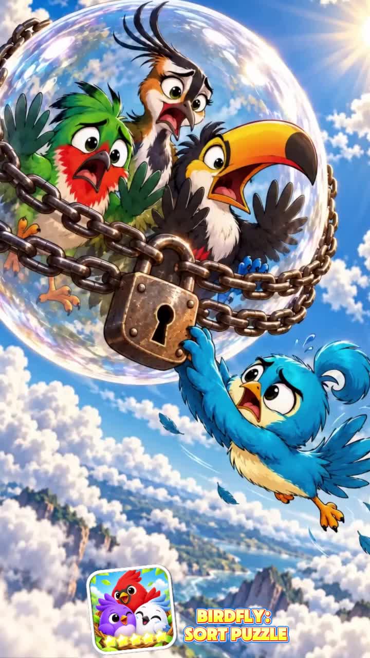 BirdFly: Sort Puzzle 广告创意