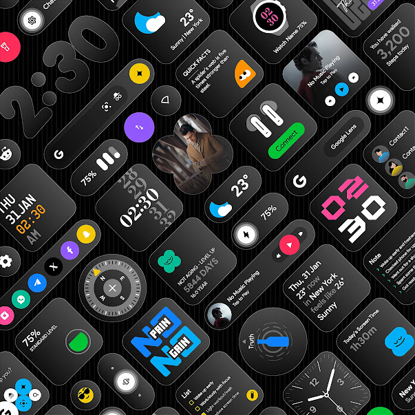 Glass Widgets advertising creative