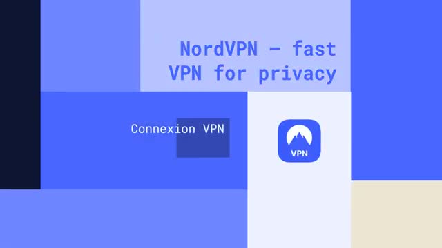NordVPN – fast VPN for privacy advertising creative