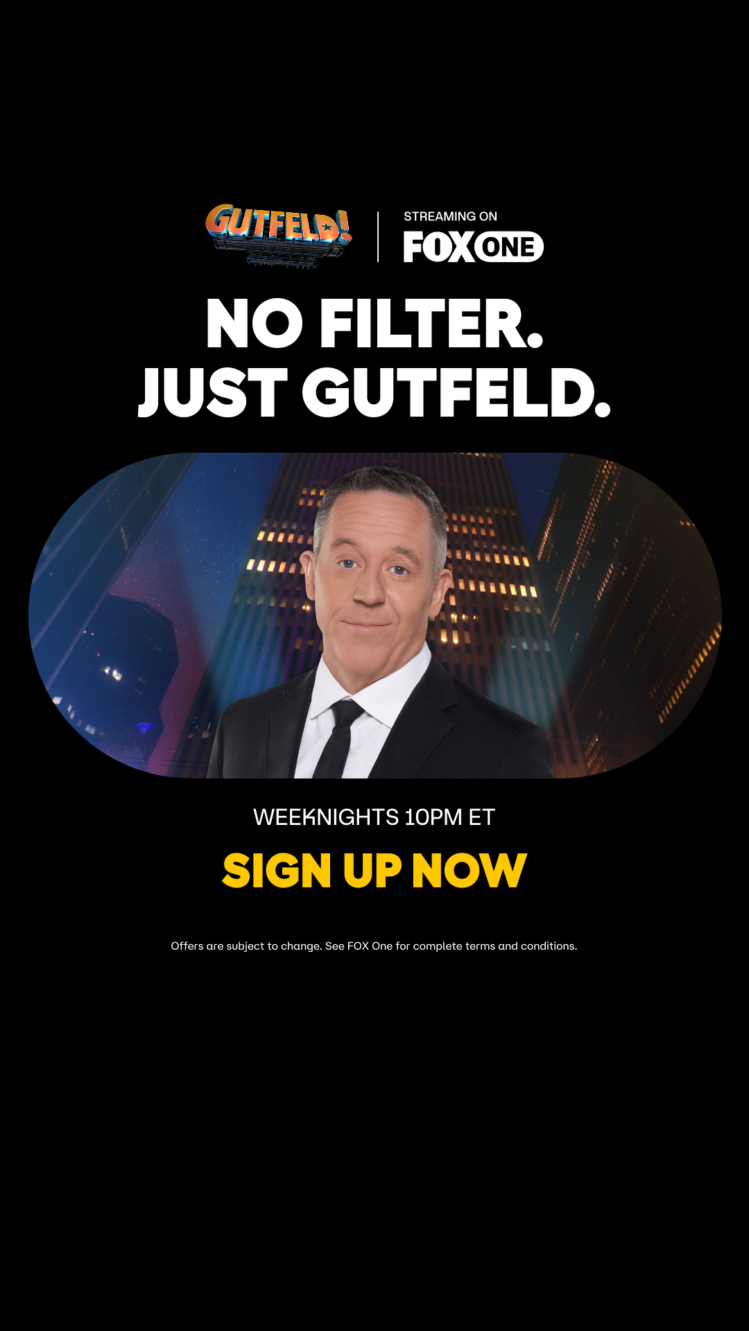 FOX One: Live News, Sports, TV advertising creative