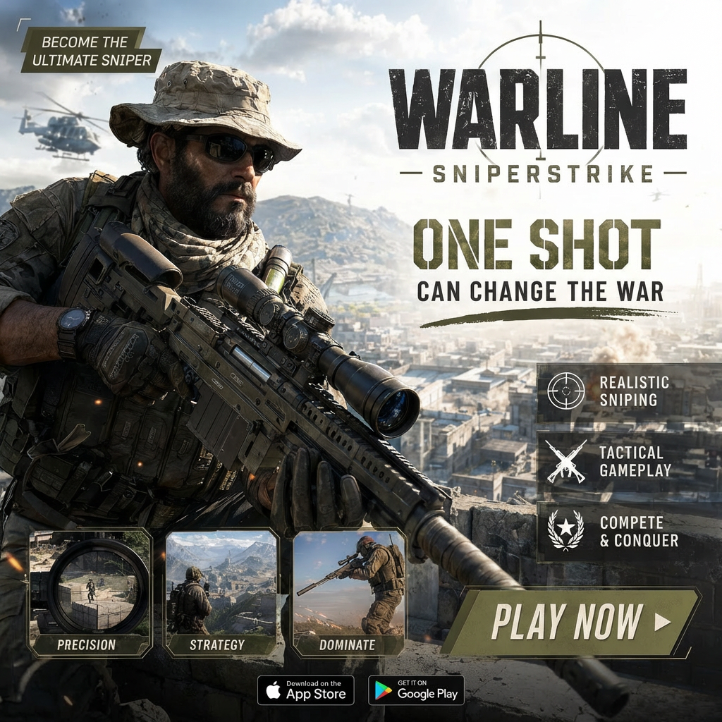 Warline: Sniper Strike advertising creative