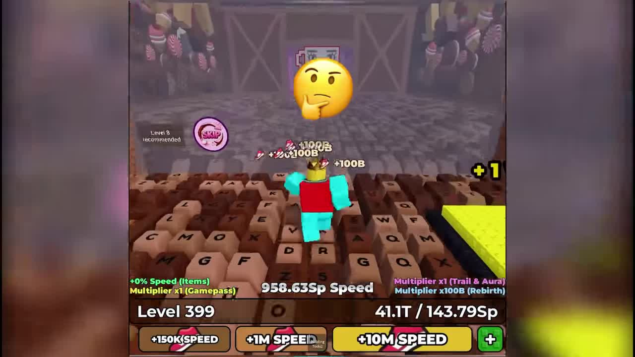 Keyboard Obby: ASMR Speed Run 广告素材