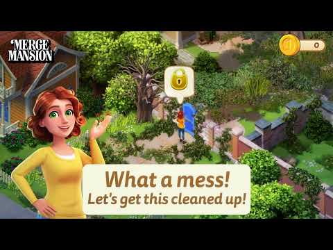 Merge Mansion: Puzzles & Story 广告素材