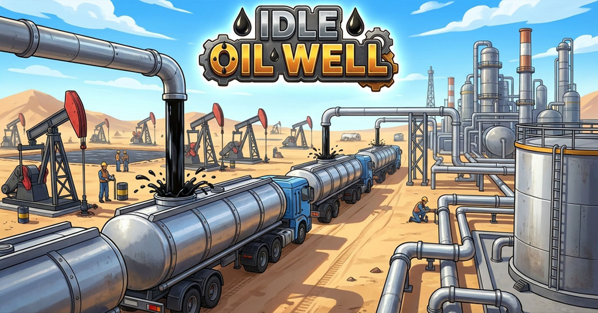 Idle Oil Well ad creative