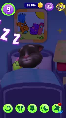 My Talking Tom 2: Pet Game advertising creative
