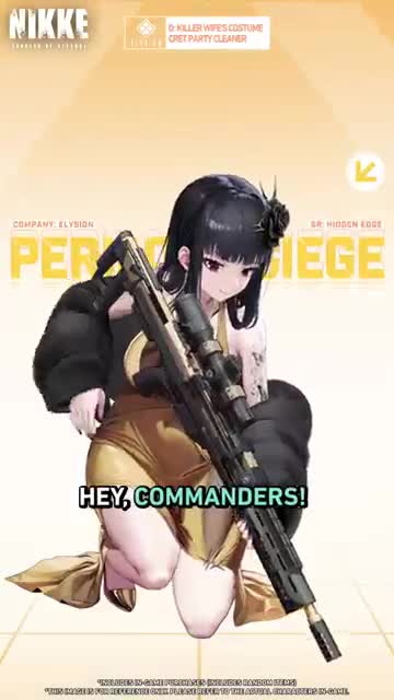 GODDESS OF VICTORY: NIKKE 广告素材