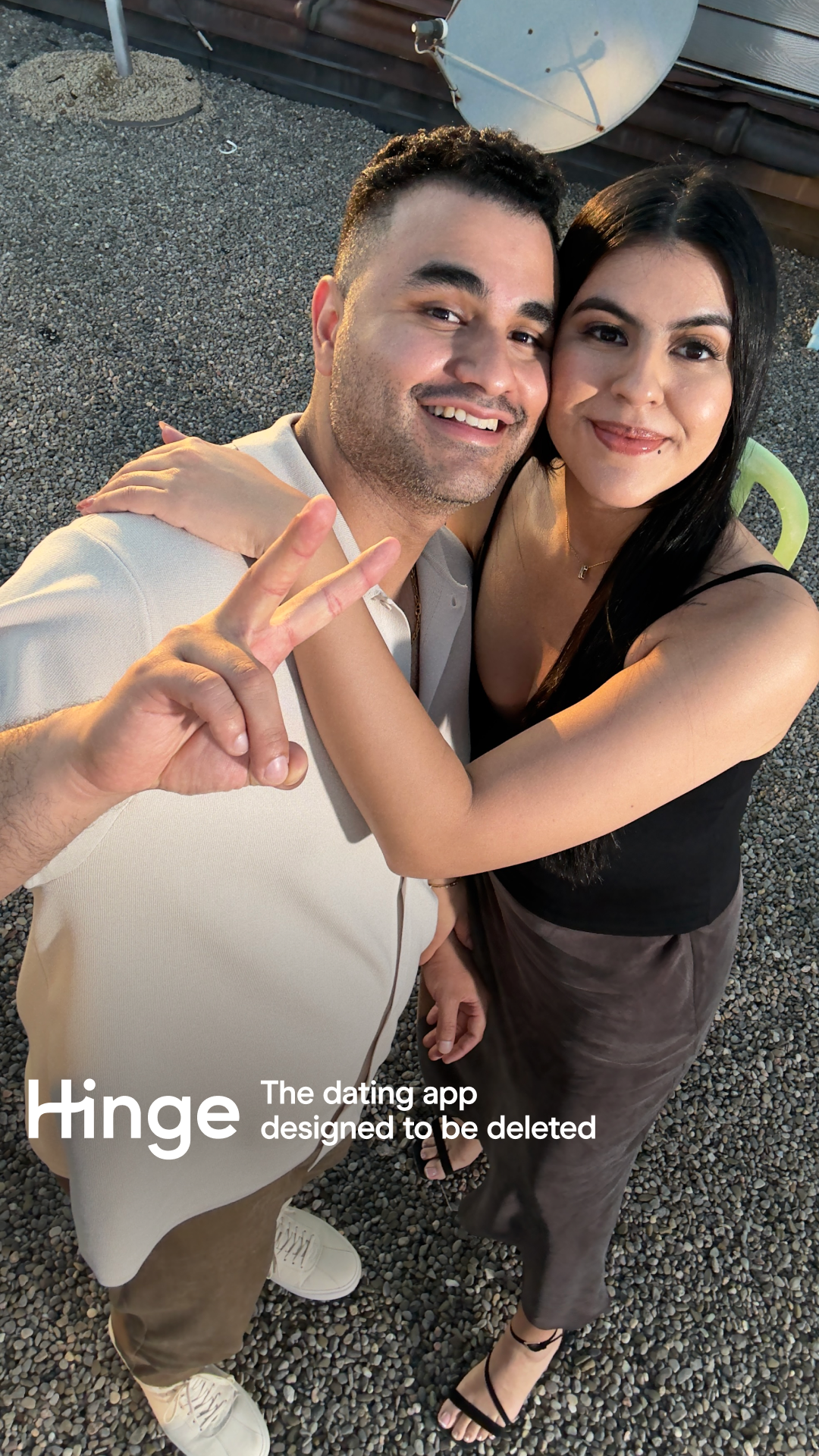 Hinge Dating App: Match & Date advertising creative