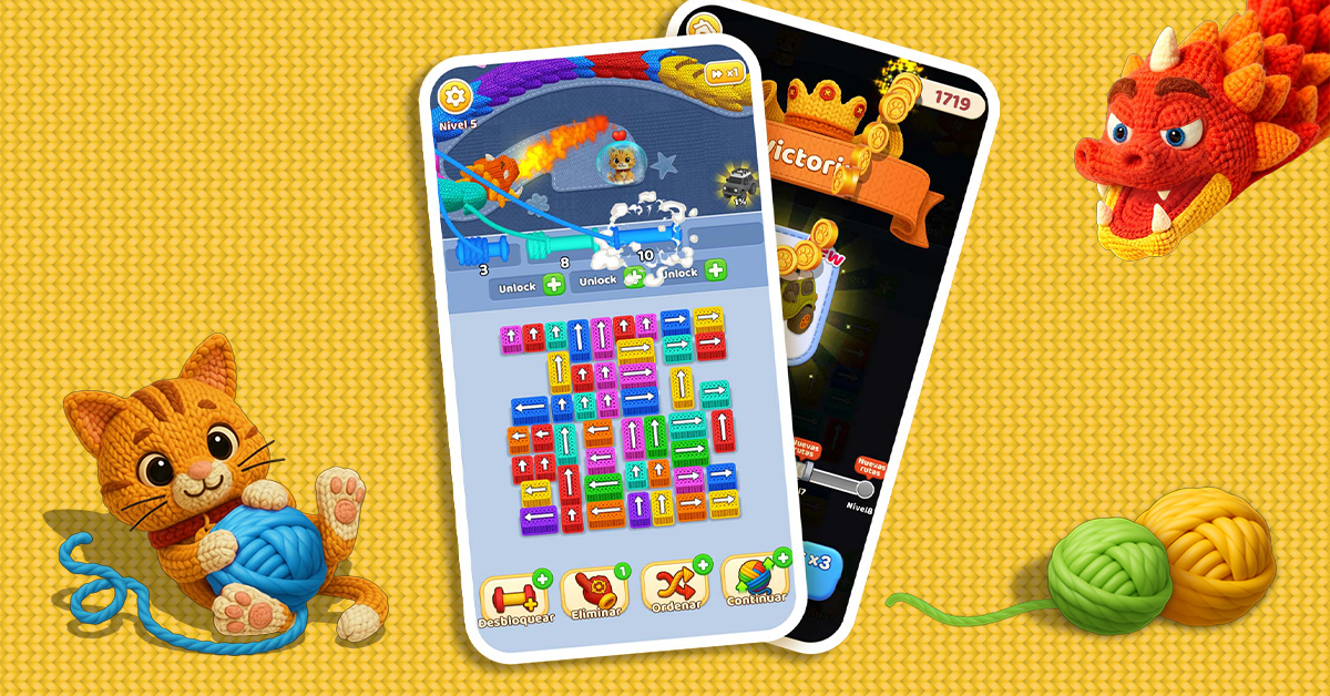 Wool Crush™ - Yarn Car Jam advertising creative