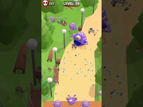 Monsters Toss Mayhem ad creative