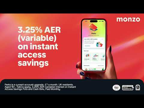Monzo Bank - Mobile Banking advertising creative