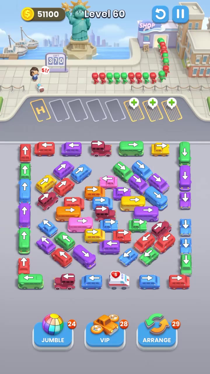 Bus Fever-Car Jam Escape 广告素材