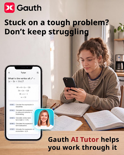 Gauth: AI Study Companion ad creative