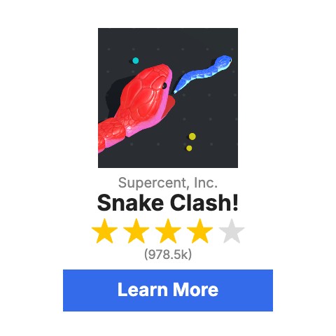 Snake Clash! 广告创意
